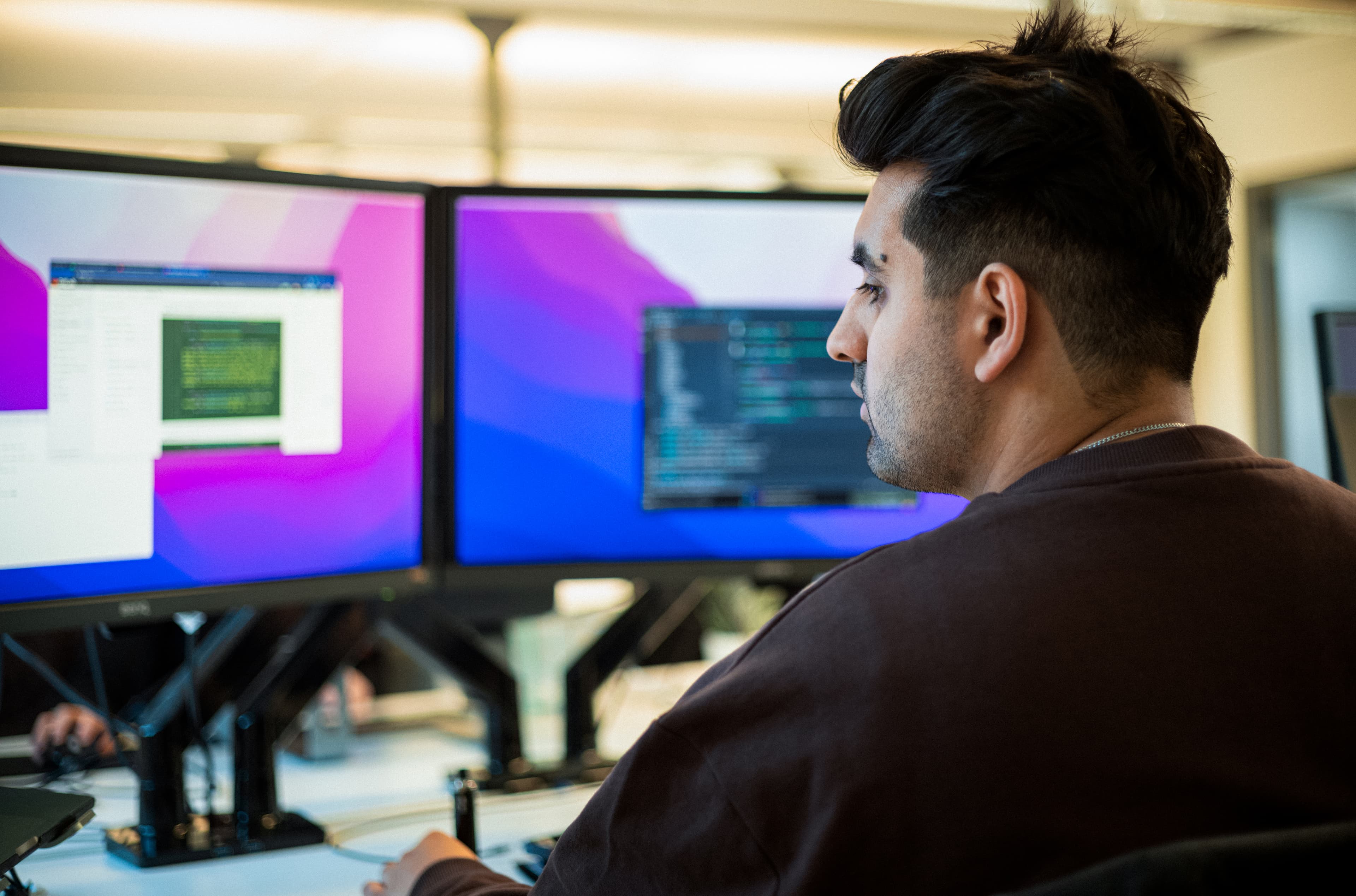 Heading Text Image block image